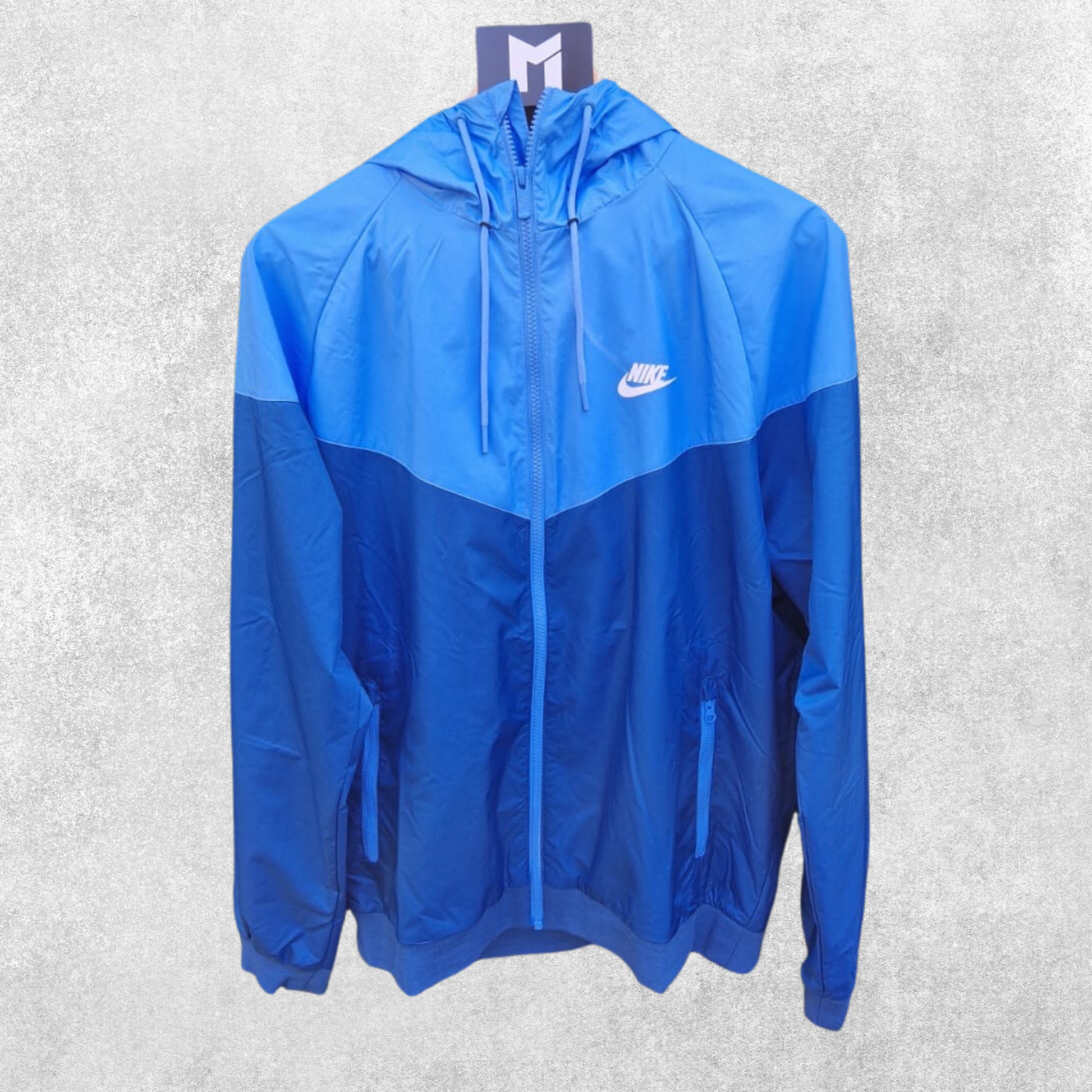 Dark blue hotsell nike windbreaker